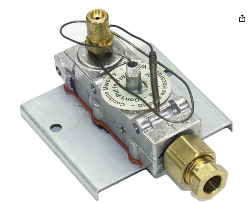 Oven Safety Valve 4157094 fits WB21X474 WB21X5232 WB21X5344