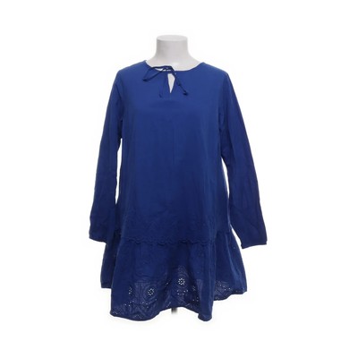 Essentials by Tchibo, Kleid, Größe: 38, Blau, Bio-Baumwolle, Einfarbig #It6