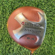 TaylorMade Titanium Driver 9.5° RH Bubble Shaft S-90 Plus Stiff Flex