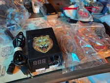 LCD Screen Tattoo Power Supply For Tattoo Machines Liner And Shader W/ Pedal