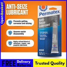 Permatex 81343 | White | Anti-Seize Lubricant [ 1oz Tube ] High Temp Protection