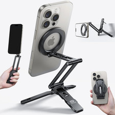 for Magsafe Tripod Stand - Ultra-Compact Aluminium Magnetic Phone Tripod for I