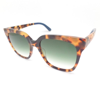 Toms Natasha Havana Olive Fade 53mm Sunglasses New Authentic