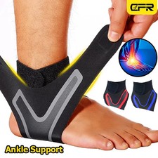 Ankle Brace Compression Sleeve Support Plantar Fasciitis Pain Relief Foot Wrap