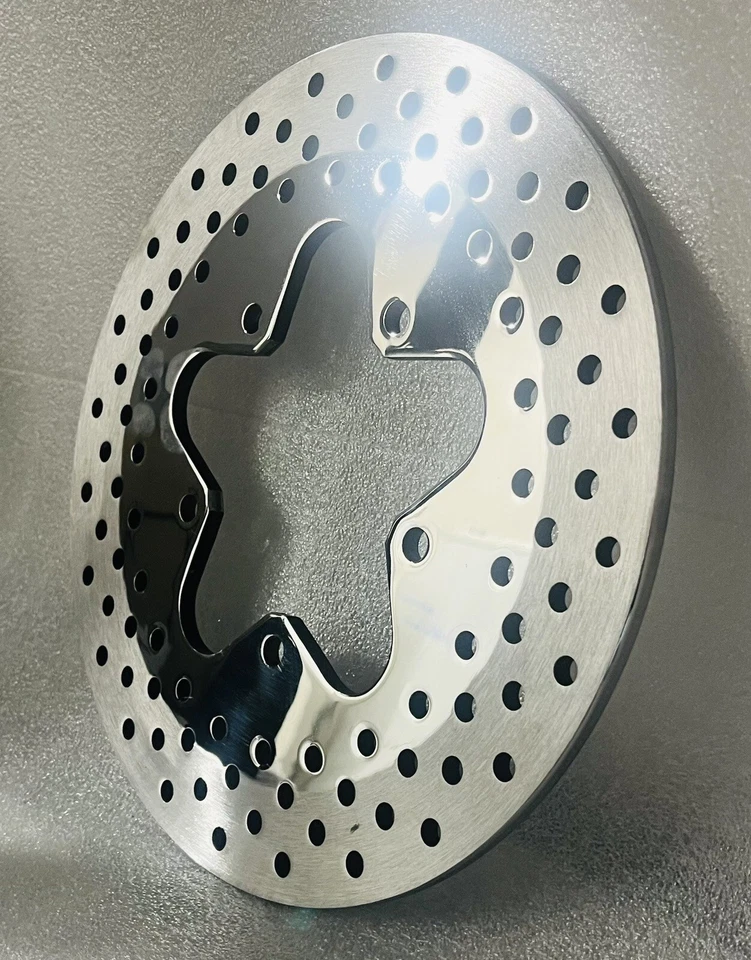 Harley Touring trasero 1986-99 Electra Glide FLH personalizado pulido rotor intercambio Foto 3 de 4