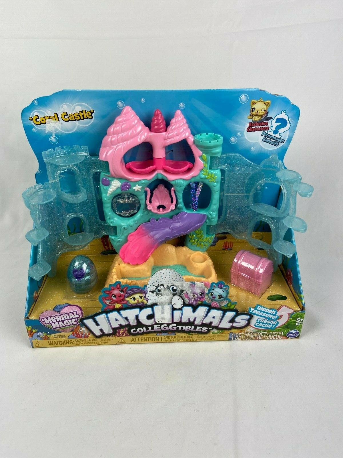 hatchimals colleggtibles coral castle set