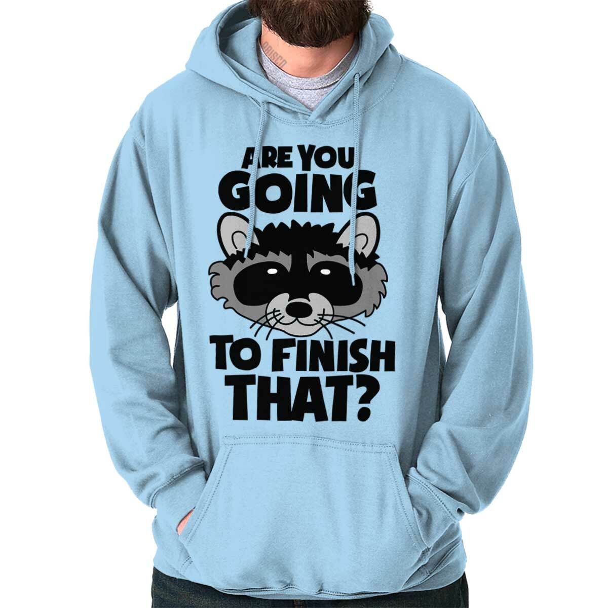 Trash Panda Funny Foodie Lazy Diet Cheat Day Hoodie Hooded