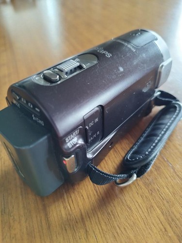 SONY HDR-CX370V Video Camera brown tested w/charger Japan Used SF - Picture 5 of 13