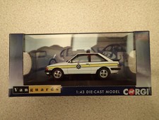 Corgi Vanguards 1:43 VA11012 Ford Escort MK3 XR3i Durham Constabulary BNIB