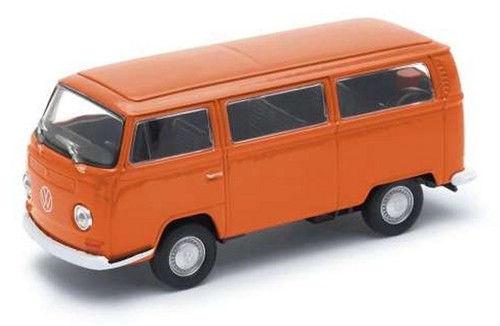 VW Volkswagen Bus T2 - redorange - WELLY ca. 10-11 cm - Picture 5 of 6