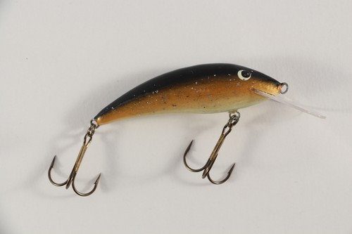 WOBBLER GOLD ASSAN DIVER 7,0cm 7,5g GALLEGGIANTE 100% FATTO A MANO da albero! - Foto 29 di 103