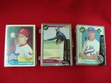VINTAGE MINOR LEAGUE BASEBALL CARD SETS (ZEILE, TAYLOR, JONES)