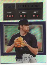 2022 Panini Three and Two Full Count Shane Bieber /150 #FC-8