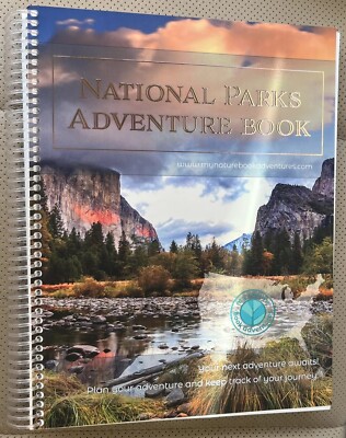 National Parks Adventure Book Nature Book Adventures Spiral Bound Journal New