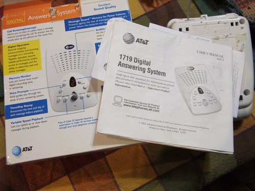 AT&T Digital Answering Machine - Zdjęcie 5 z 5