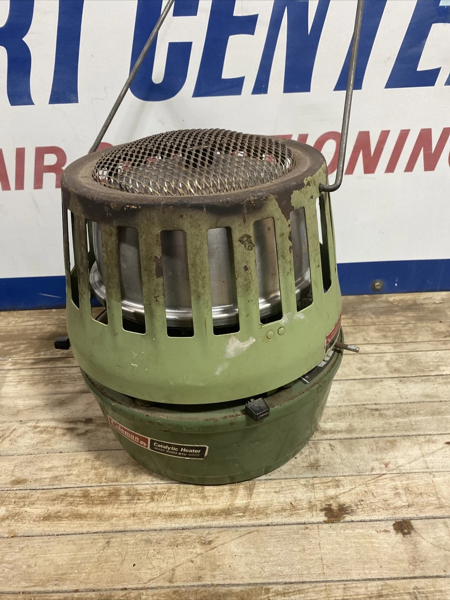 Vintage Coleman Catalytic Heater Model 513A USA Dated 2/79 Camping Hunting  Warm | eBay