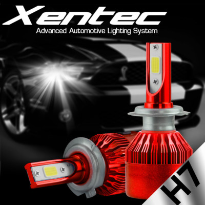 XENTEC LED HID Headlight Conversion kit H7 6000K for BMW 330e 2016-2016