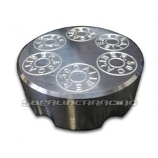 Billet Gas Cap Raw Silver Polaris RZR RS1 ACE General Ranger Sportsman USA Made