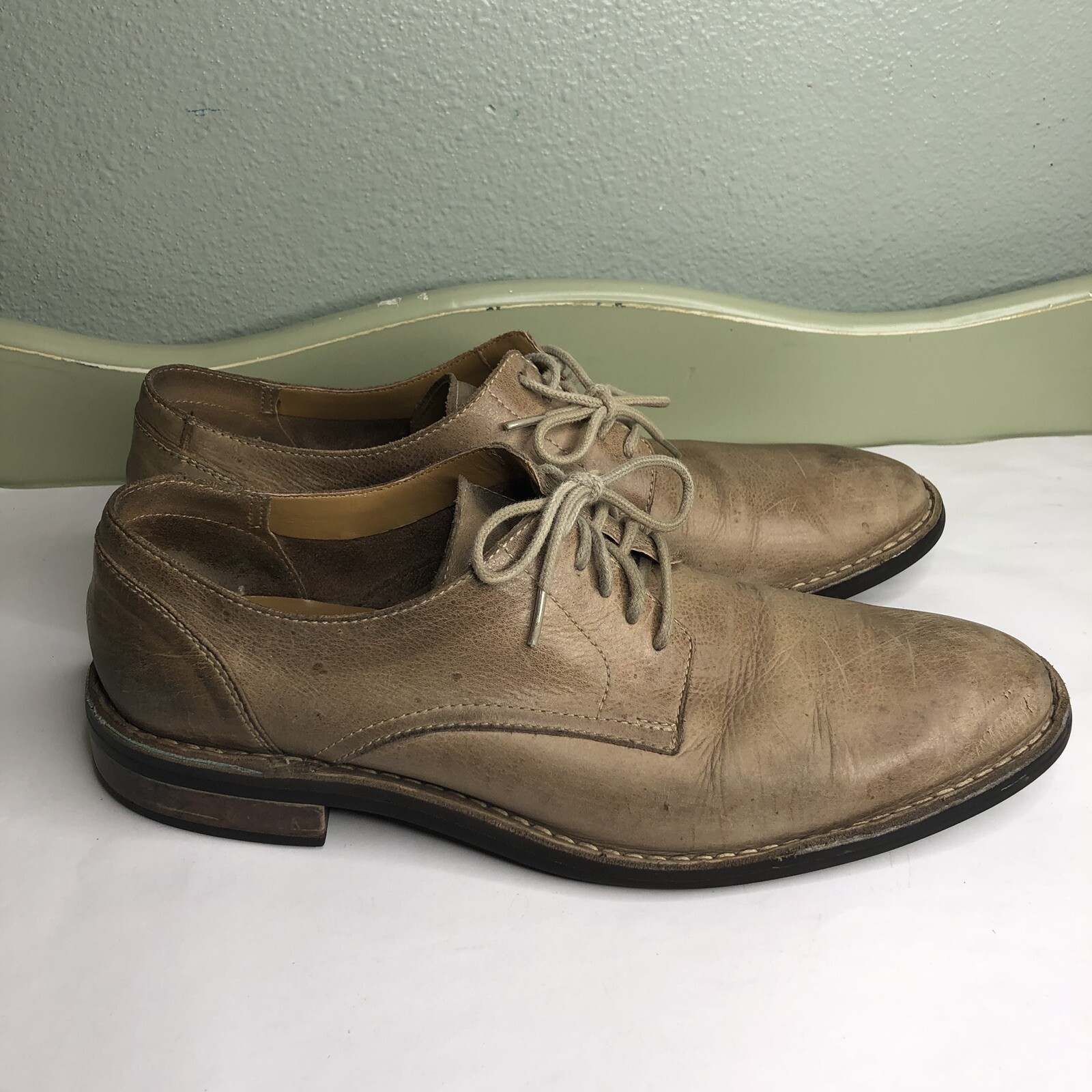 SAOLA Scarpe Cole Haan Oxford stringate uomo taglia 10M tomaia in pelle eleganti casual