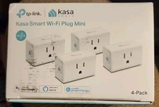 TP-Link Kasa Smart Wi-Fi Plug Mini 4-Pack EP10P4  NEW SEALED