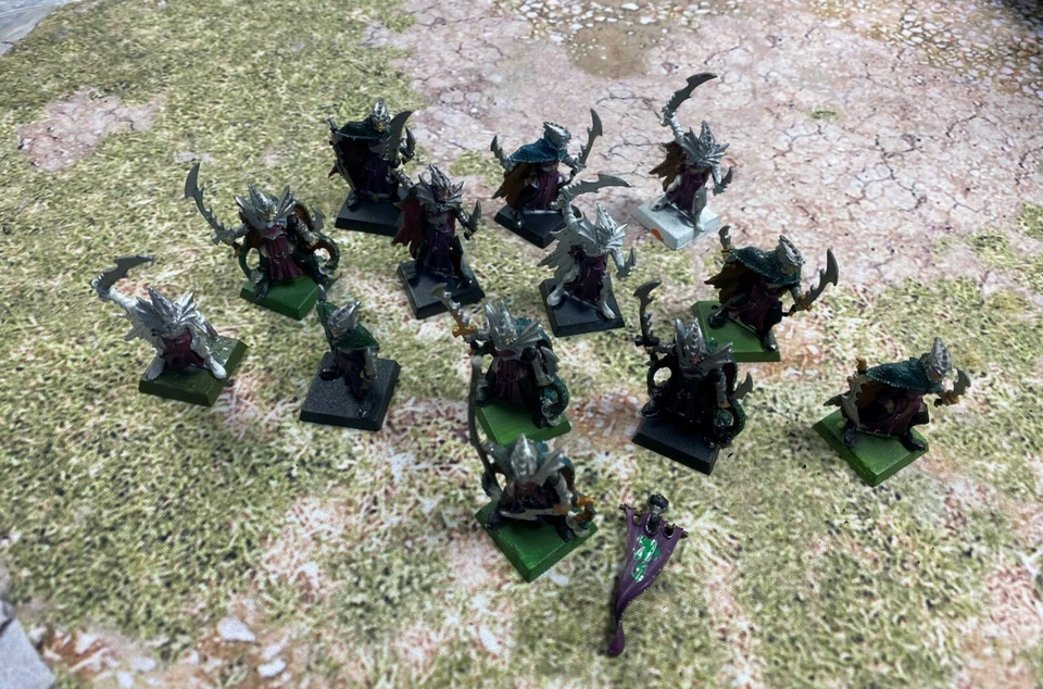 12 + 1 Dunkelelfen Korsaren Corsair Warhammer 9th Age of Sigmar Kings War - Bild 1 von 4