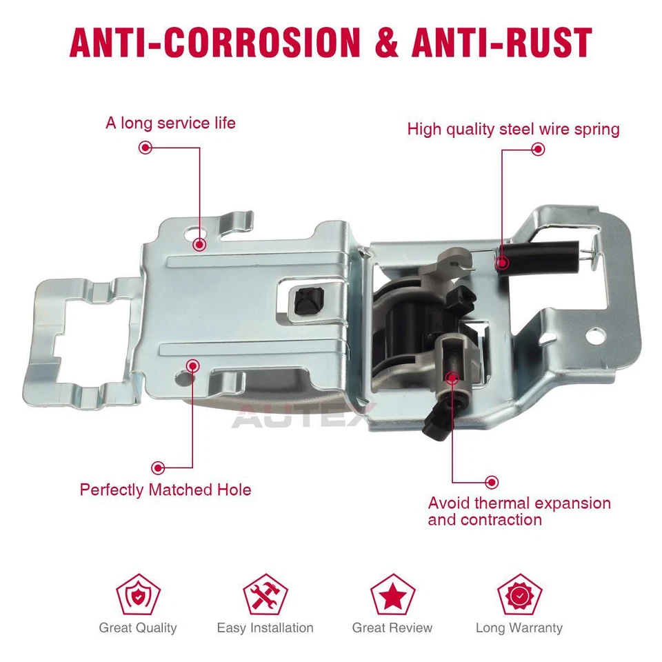 Manija interior de la puerta delantera/trasera del lado del conductor 81918 para Chevrolet Equinox 2005-2009 Foto 3 de 4