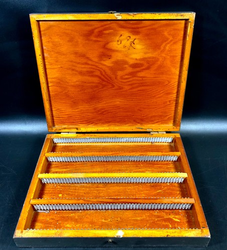 Navy WWII Smoked Slides for Surface Vessel Bathythermograph Type CTB Box - Imagen 3 de 12