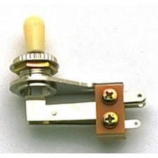 NEW - Right Angle Toggle Switch For Guitar, With Knob