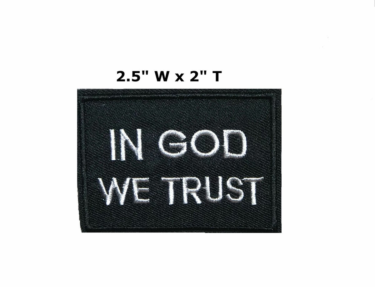 Faith in God {Velcro Tag} Faith in God {Velcro Tag}