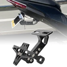 For Kawasaki Ninja 500 650 License Plate Holder LED Light Fender Eliminator Kit