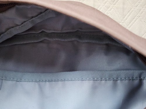 Riñonera organizadora Everlane beige tostado lona - Imagen 6 de 7
