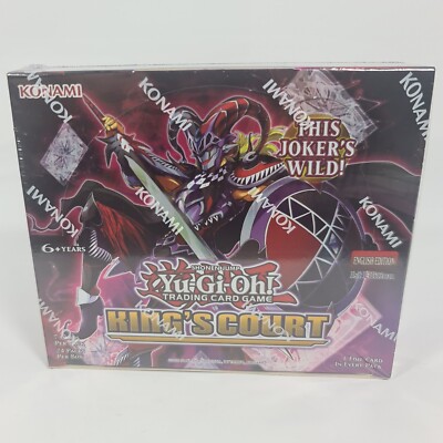 Yu-Gi-Oh! - King's Court Booster Box - 1st Edition - Factory Sealed
