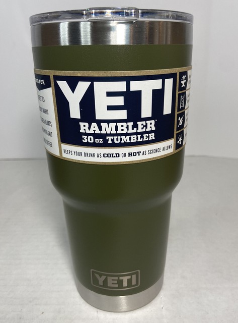 yeti 20 oz olive green