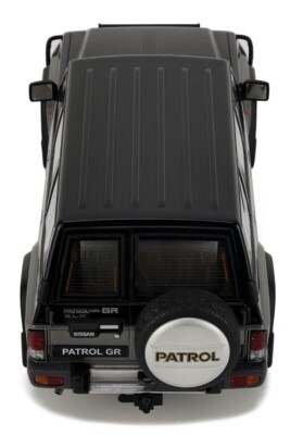1/18 Nissan Patrol GR (Y60) in Graphite Grey Black Model by Otto
