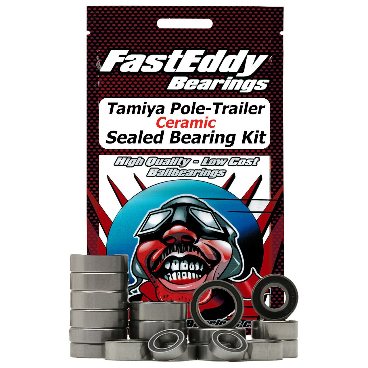 Tamiya Pole-Trailer Ceramic Sealed Bearing Kit