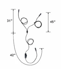 GEARS CANADA Y-Harness Cord Gloves 100228-1