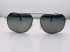Vintage Safilo 3734 Silver Gray Pilot Italy Sunglasses FRAMES ONLY