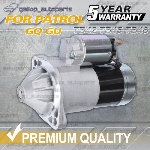 Starter Motor For Nissan Patrol GQ Y60 GU Y61 TB42 TB45 TB48 4.2L 4.5L