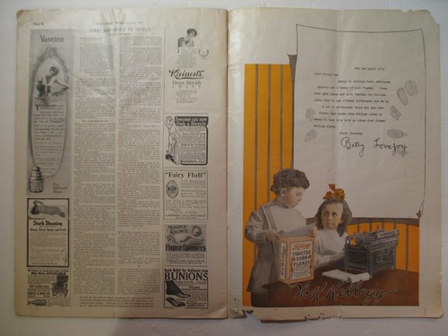 Ladies' World Magazine July 1913 F.X. Leyendecker cover pretty lady - Picture 4 of 4