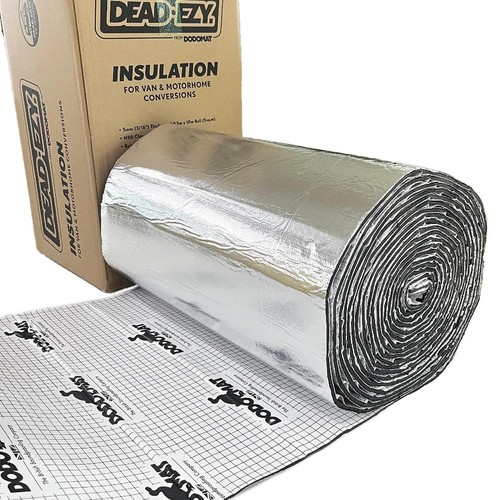 Dodo DEAD-EZY Insulation 5mm Roll 10m Self Adhesive Van Liner Side, Roof & Floor - Picture 5 of 7