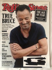 Rolling Stone Magazine October 20, 2016 Bruce Springsteen Cover Issue 1272 Rock
