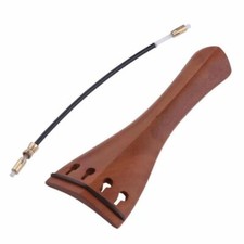 10pcs Jujube wood 4/4 Violin Tailpiece with tail Gut