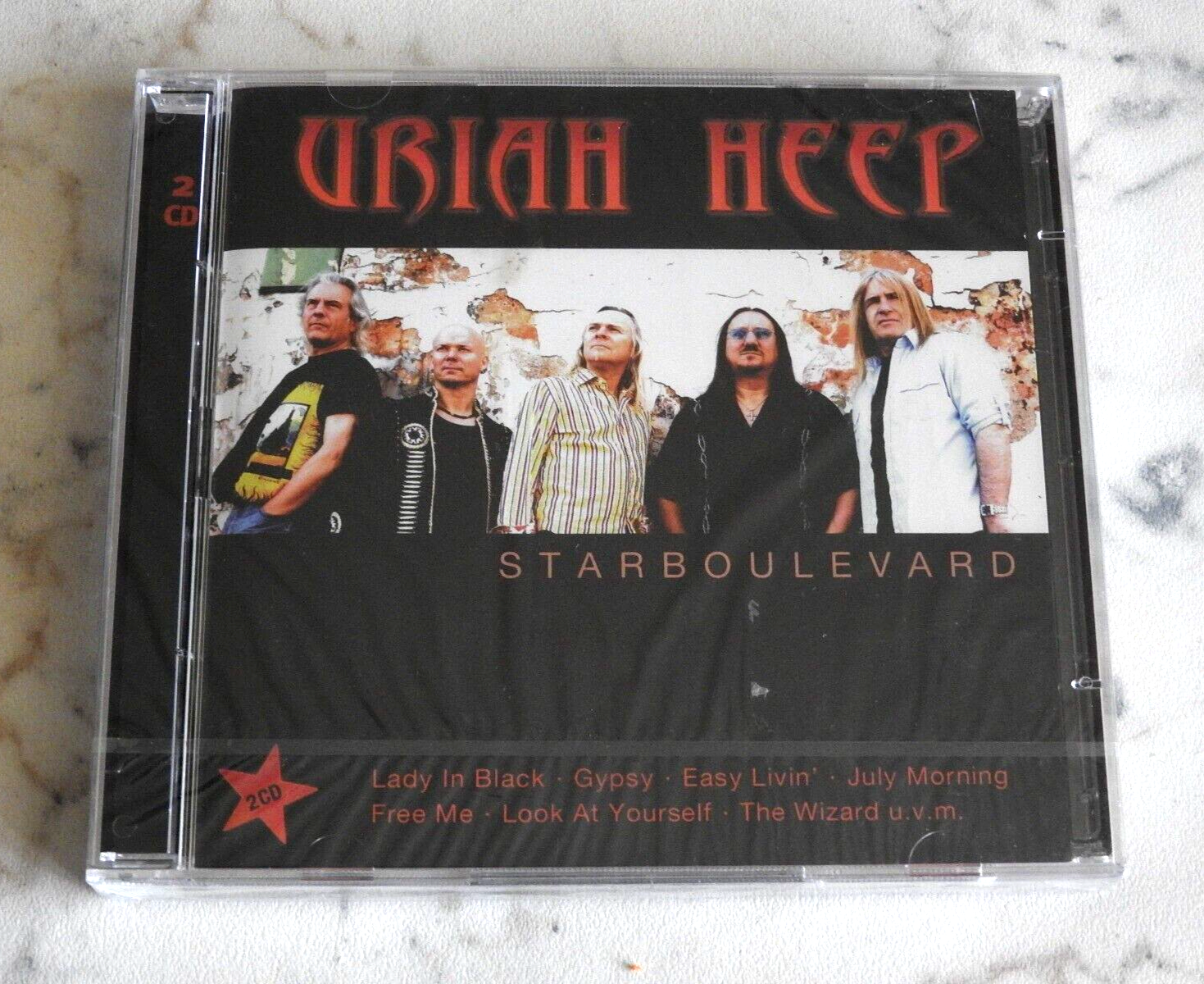 URIAH HEEP STARBOULEVARD 2CD 2011 UNIVERSAL MADE IN EU NEW & SEALED RARO