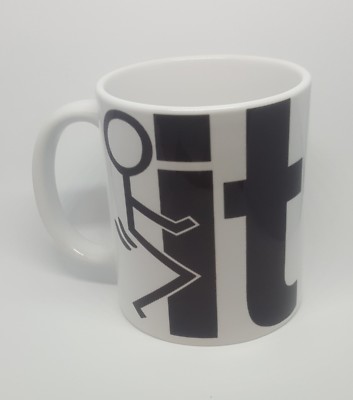 Unhöflicher Kaffeebecher Fuckit Weihnachtsgeschenk Wichtel Neuheit Geburtstagsgeschenk Tee