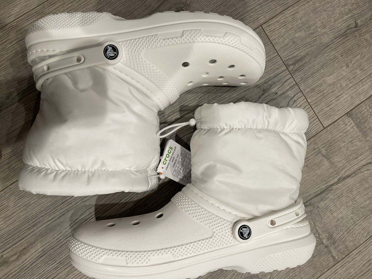 crocs lined neo puff