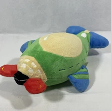 Mi Zone Kids GREEN BLUE RED AIRPLANE STUFFED PLUSH PILLOW Room Decor TOY