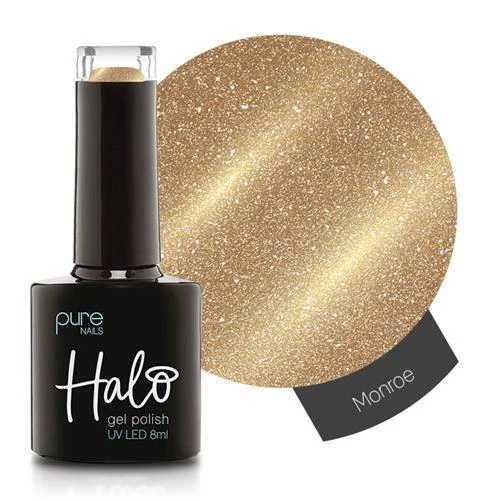 Halo Gel Polish UV LED HEMA-Free Cat Eyes Ho-Ho Hollywood 2024 (Monroe) 8ml