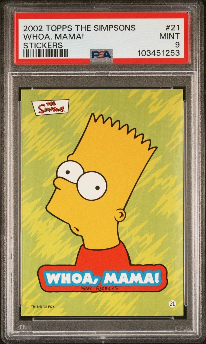 Topps The Simpsons Collectable Trading Cards with Vintage for sale | eBay