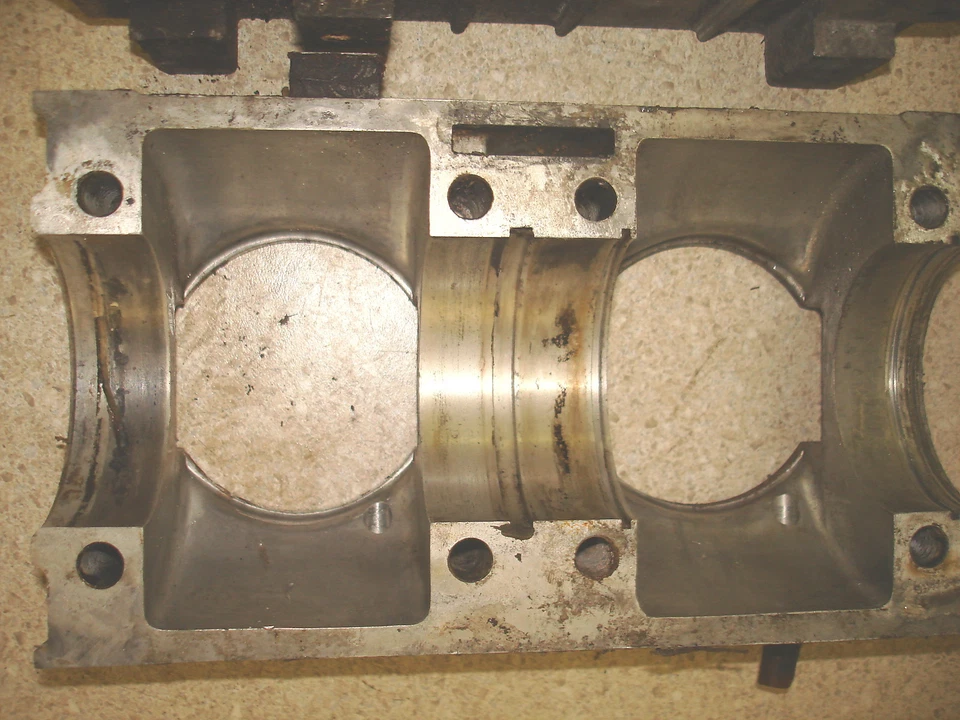 Bloque de cárteres de moto de nieve Columbia SST 400 VINTAGE AÑOS 70 Foto 4 de 4