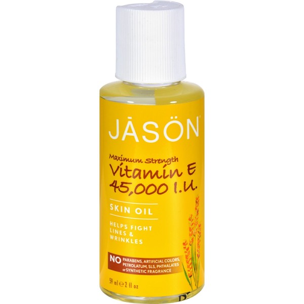 JASON Vitamin E 45,000 IU Maximum Strength Oil, 2 Ounce for sale online